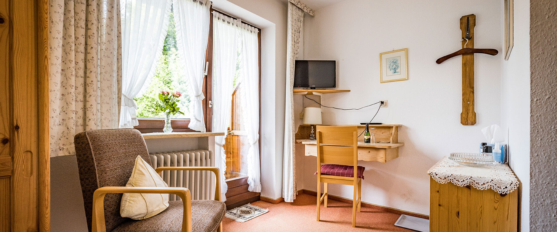 Einzelzimmer Impressionen Landhaus Weiß